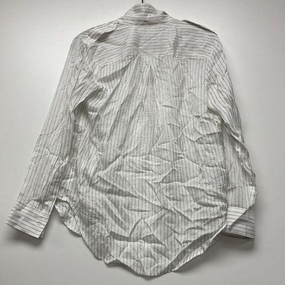J.Crew textured drapey button-up shirt - Picture 7 of 7